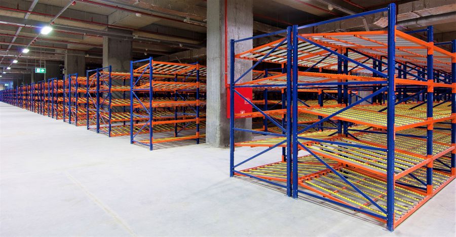 Kayar (Roller) Raf Sistemleri